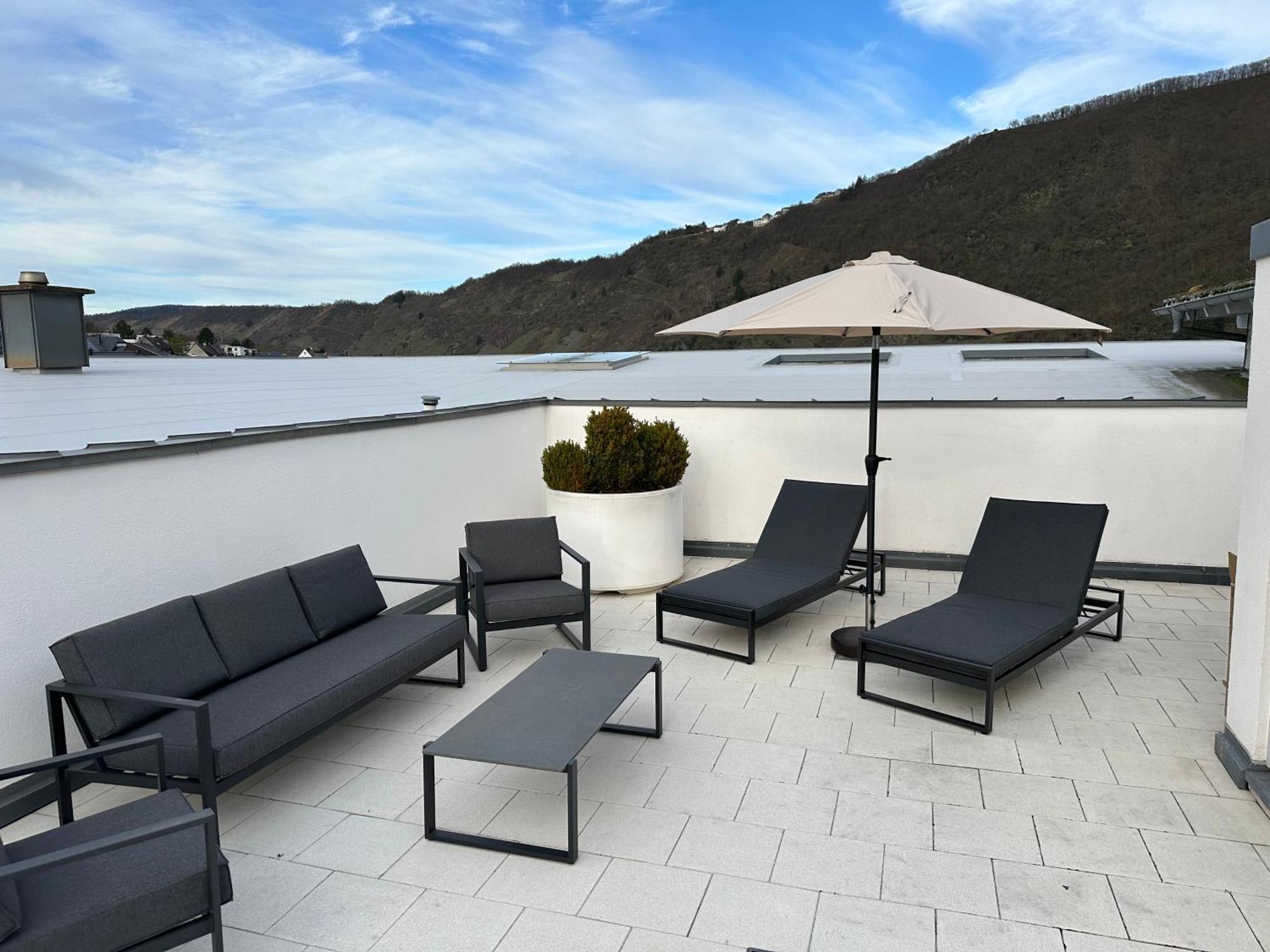 Penthouse Palais Mosel Apartment Traben-Trarbach Bagian luar foto