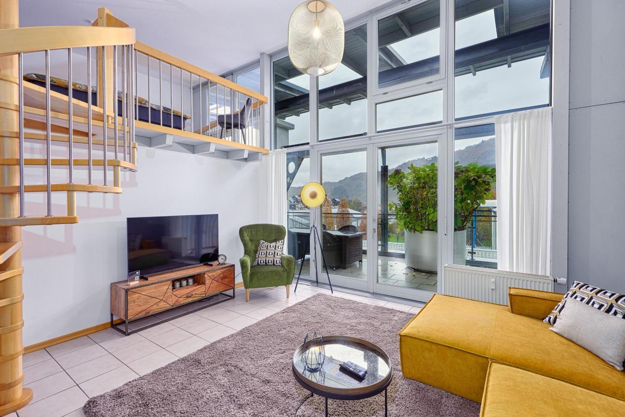 Penthouse Palais Mosel Apartment Traben-Trarbach Bagian luar foto